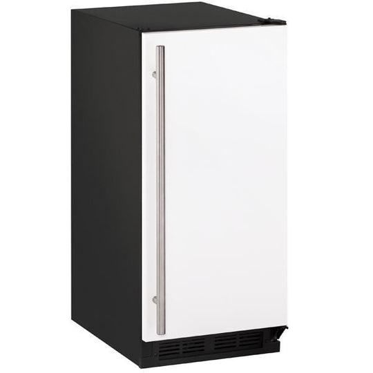 U-Line UCLR1215W00B Clr1215 15" Clear Ice Machine With White Solid Finish, No (115 V/60 Hz Volts /60 Hz Hz)