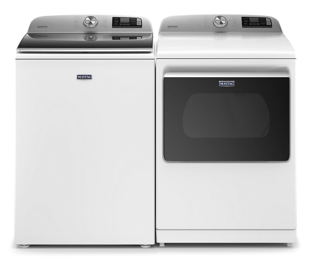 Maytag MVW7230HW Smart Capable Top Load Washer With Extra Power Button - 5.2 Cu. Ft.