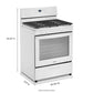 Whirlpool WFG320M0MW 5.1 Cu. Ft. Freestanding Gas Range With Broiler Drawer