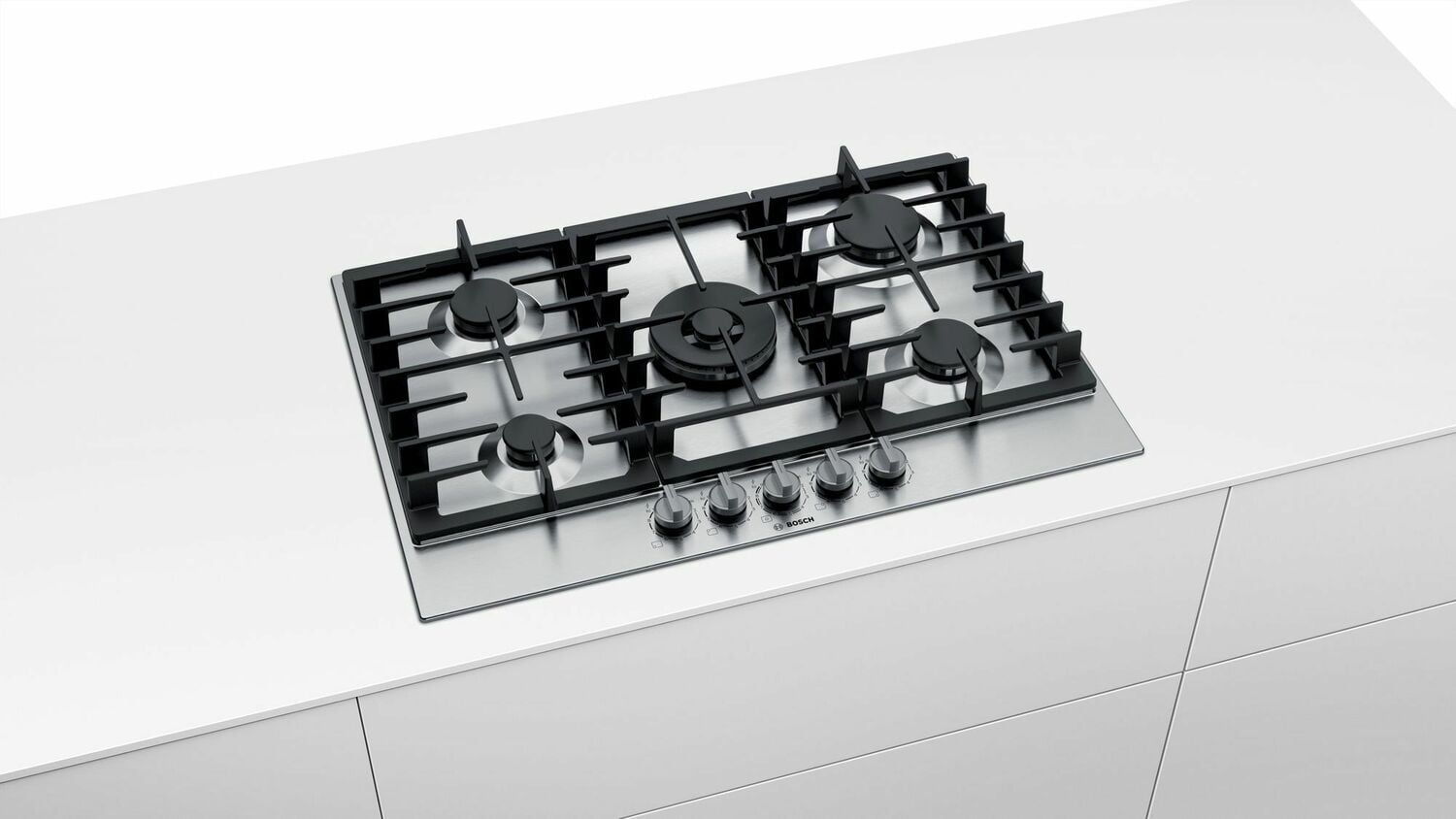 Bosch NGM8057UC 800 Series Gas Cooktop 30'' Stainless Steel Ngm8057Uc