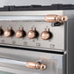 Bertazzoni DSHERTKHPC Copper Decor Knob Set For Range And Hood Copper
