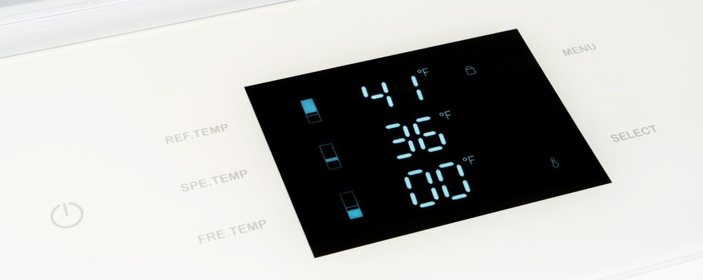 Bertazzoni REF36BMBZPNV 36 Inch Bottom Mount Built-In Refrigerator Panel Ready With Ice Maker & Internal Water Dispenser Panel Ready