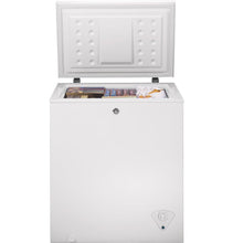 Ge Appliances FCM5STWW Ge® 5.0 Cu. Ft. Manual Defrost Chest Freezer