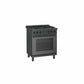 Bosch HGS8045UC 800 Series Gas Freestanding Range 30'' Black Stainless Steel Hgs8045Uc