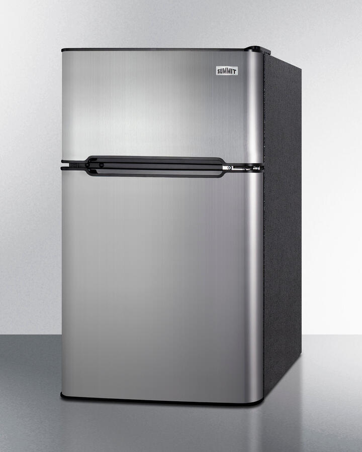 Summit CP34BSS 19" Wide 2-Door Refrigerator-Freezer