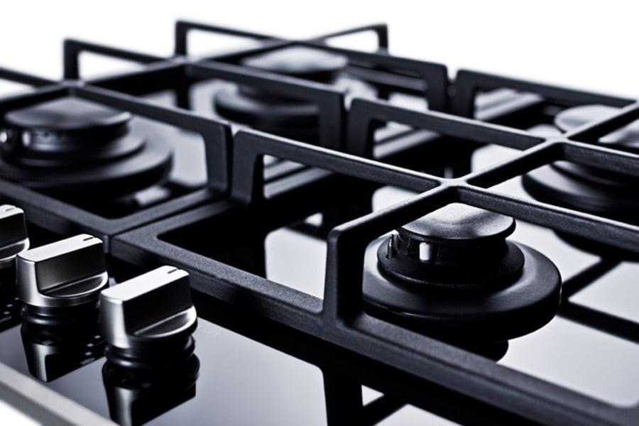 Summit GC424BGL 24" Wide 4-Burner Gas Cooktop