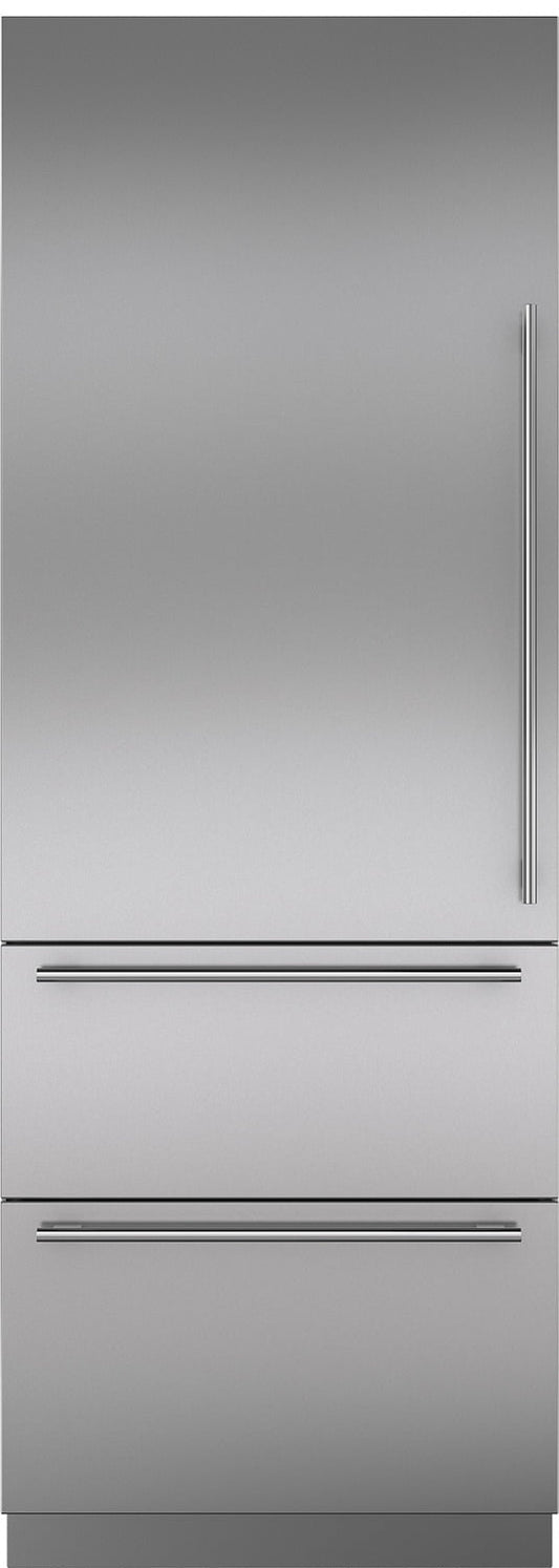 Sub-Zero 7023707 Stainless Steel Door Panel With Tubular Handle - Lh