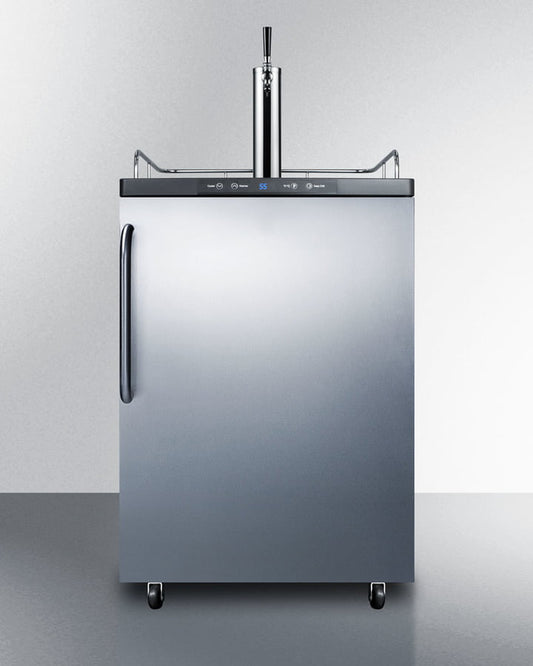 Summit SBC635M7SSTB 24" Wide Kegerator