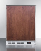 Summit VT65MBIFRADA Ada Compliant Built-In Medical All-Freezer Capable Of -25 C Operation; White Exterior With Stainless Steel Door Frame To Accept Custom Panels