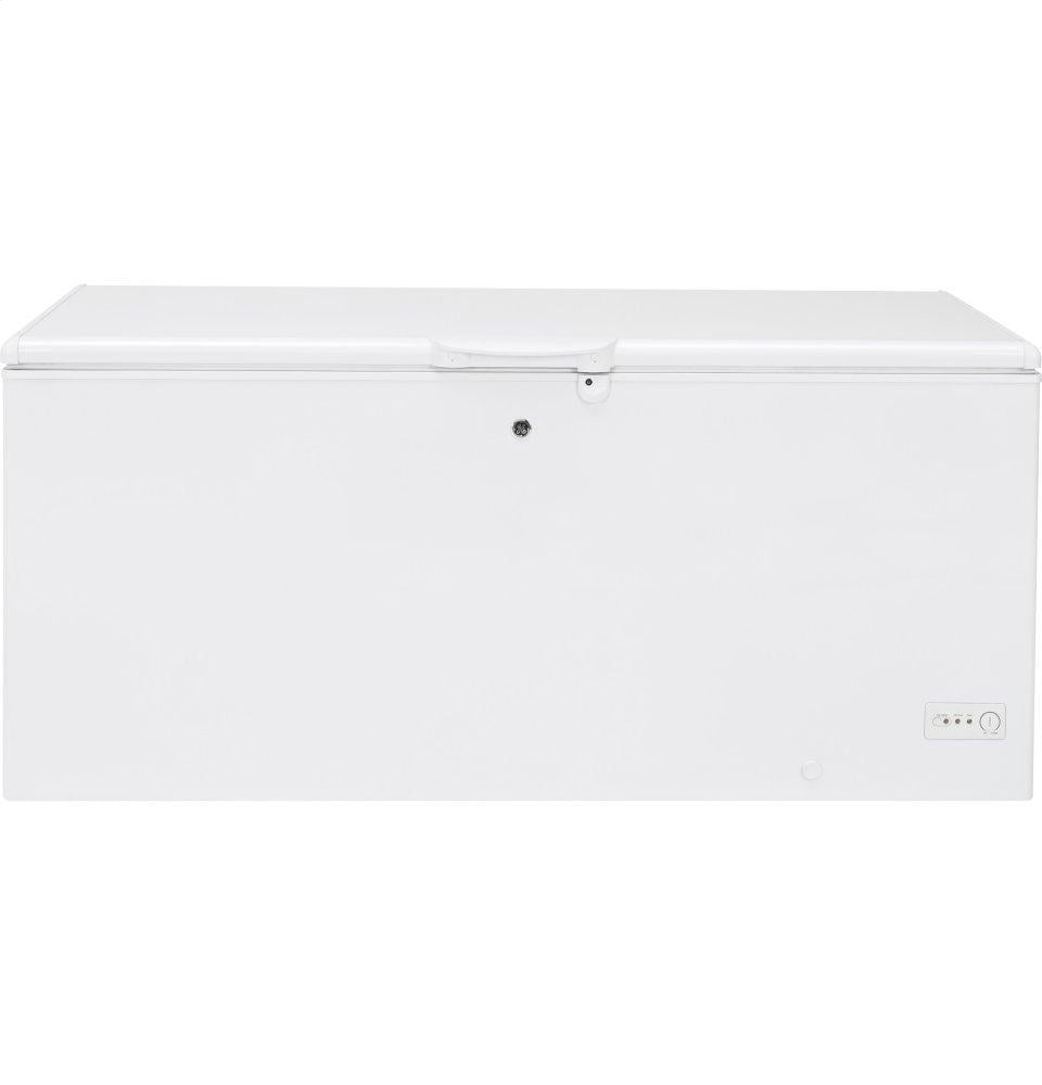 Ge Appliances FCM22DLWW Ge® 21.7 Cu. Ft. Manual Defrost Chest Freezer