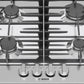 Bosch NGM3450UC 300 Series Gas Cooktop Stainless Steel
