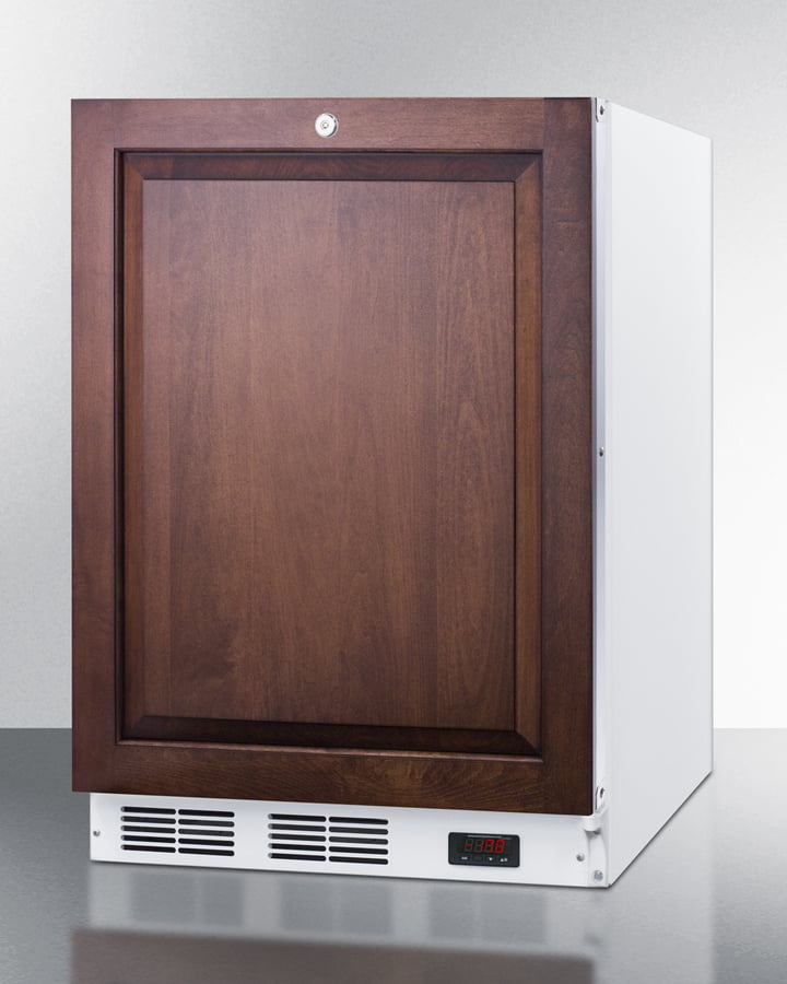 Summit VT65MLBIIFADA Ada Compliant Built-In Medical All-Freezer With Lock, Capable Of -25 C Operation; Door Accepts Fully Overlay Panels