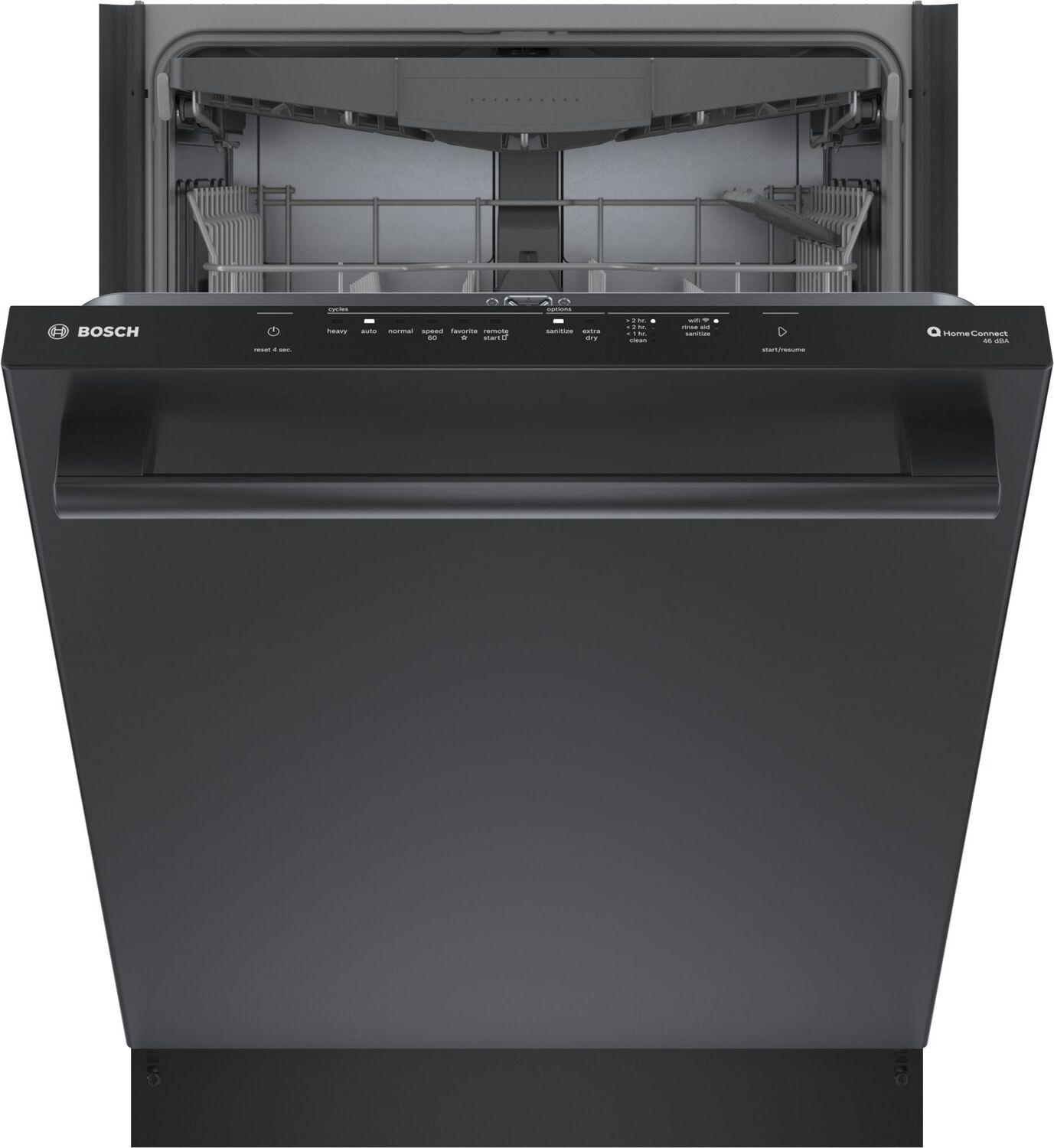 Bosch SHX5AEM4N 100 Premium Dishwasher 24" Black Stainless Steel
