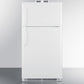 Summit BKRF15W 15 Cu.Ft. Break Room Refrigerator-Freezer In White With Nist Calibrated Alarm/Thermometers