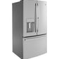 Ge Appliances GFD28GYNFS Ge® 27.7 Cu. Ft. Fingerprint Resistant French-Door Refrigerator With Door In Door