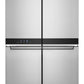 Whirlpool WRQA59CNKZ 36-Inch Wide Counter Depth 4 Door Refrigerator - 19.4 Cu. Ft.