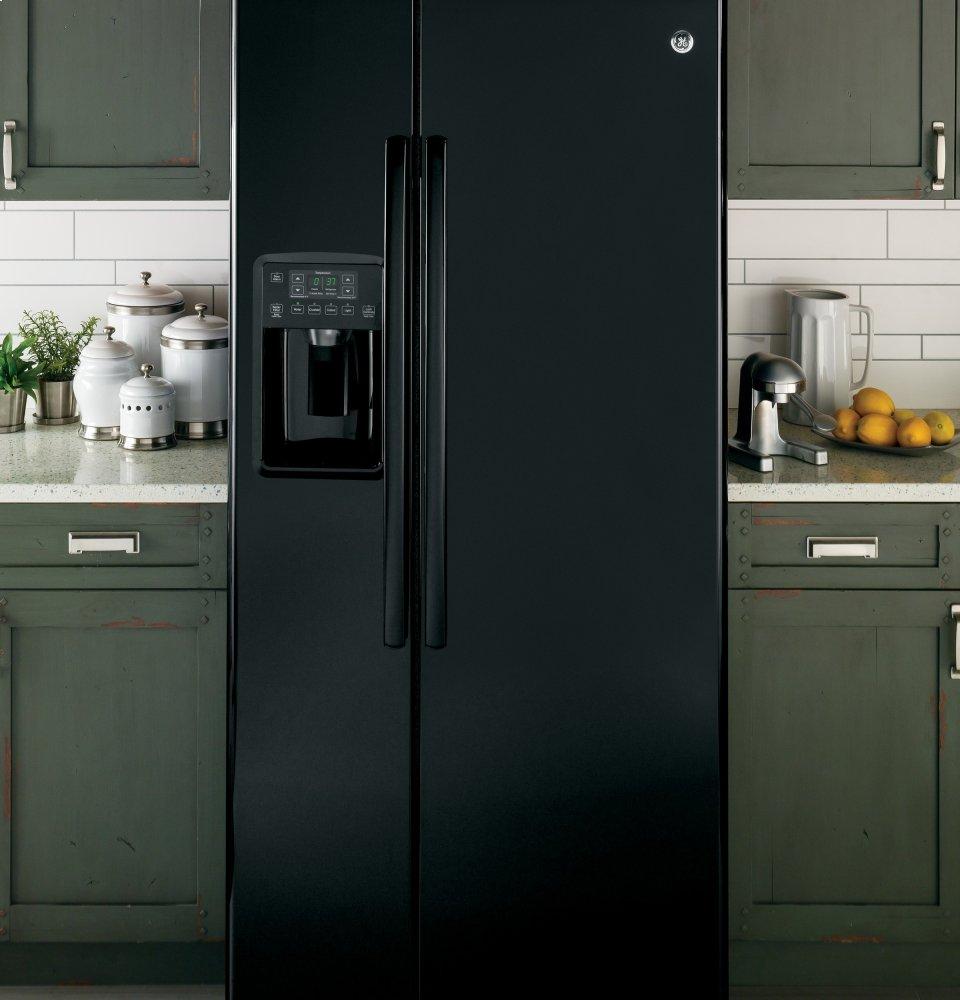Ge Appliances GSE23GGKBB Ge® Energy Star® 23.2 Cu. Ft. Side-By-Side Refrigerator