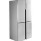 Haier QHE16HYPFS 16.4 Cu. Ft. Quad Door Refrigerator