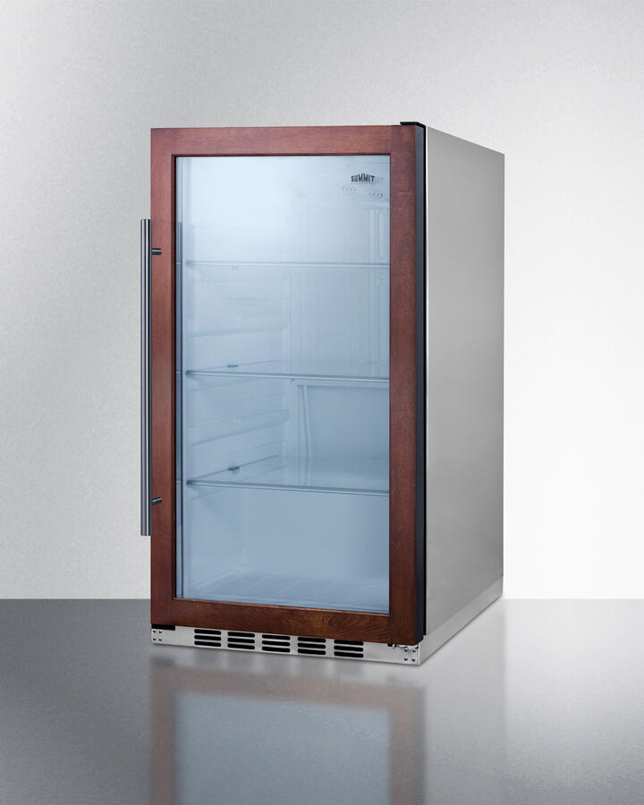 Summit SPR489OSCSSPNR Shallow Depth Indoor/Outdoor Beverage Cooler