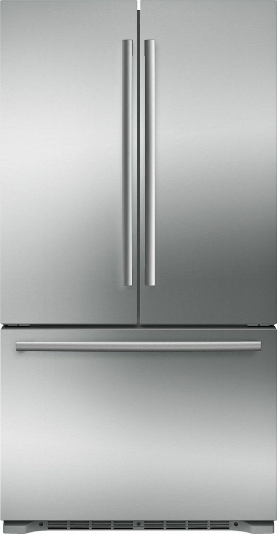 Bosch B21CT80SNS 800 Series French Door Bottom Mount Refrigerator 36'' Easy Clean Stainless Steel B21Ct80Sns