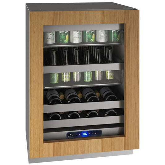 U-Line UHBV524IG01A Hbv524 24" Beverage Center With Integrated Frame Finish And Field Reversible Door Swing (115 V/60 Hz Volts /60 Hz Hz)