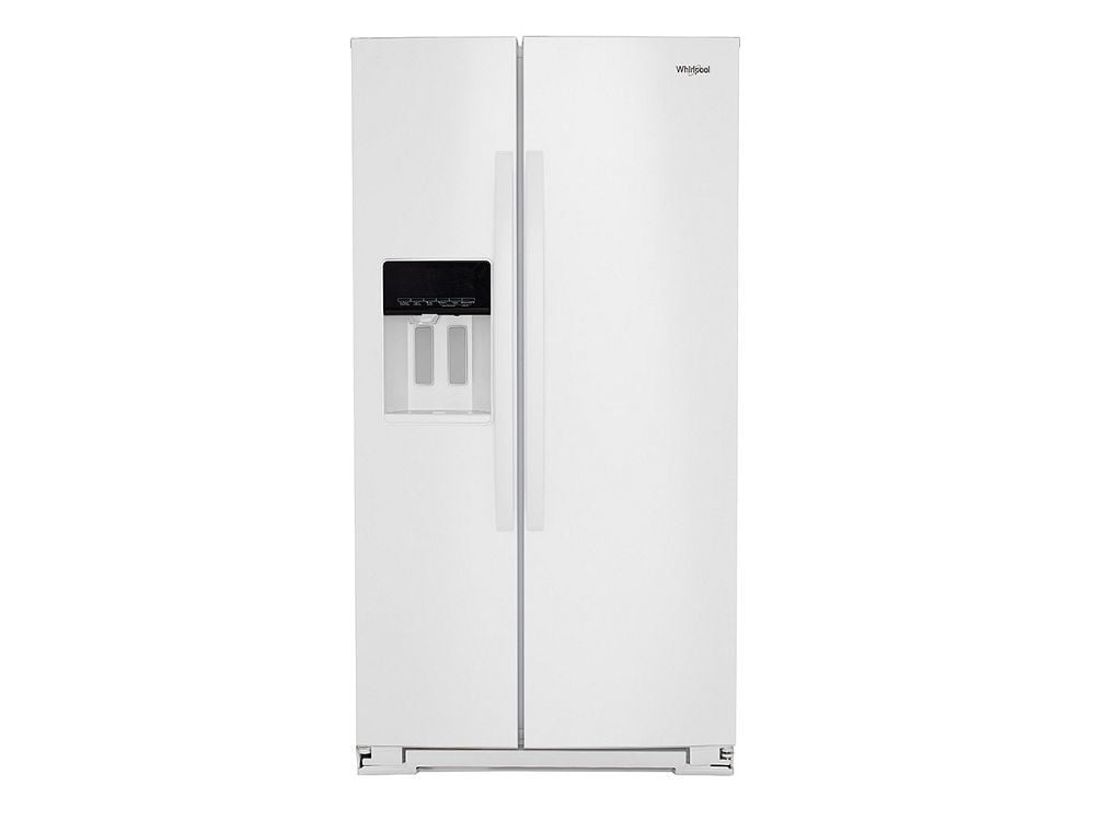 Whirlpool WRS571CIHW 36-Inch Wide Counter Depth Side-By-Side Refrigerator - 21 Cu. Ft.