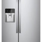 Whirlpool WRS321SDHZ 33-Inch Wide Side-By-Side Refrigerator - 21 Cu. Ft.