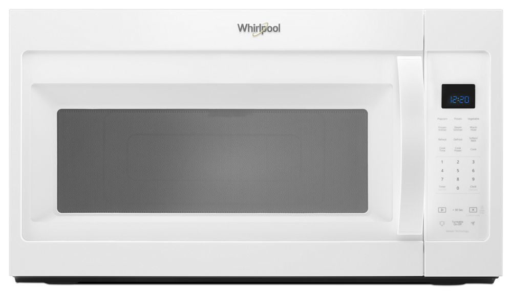 Whirlpool WMH32519HW 1.9 Cu. Ft. Capacity Steam Microwave With Sensor Cooking