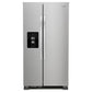 Whirlpool WRS321SDHZ 33-Inch Wide Side-By-Side Refrigerator - 21 Cu. Ft.