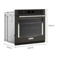 Kitchenaid KOES530PBS Kitchenaid® Single Wall Ovens With Air Fry Mode