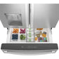 Ge Appliances PVD28BYNFS Ge Profile™ 27.9 Cu. Ft. Smart Fingerprint Resistant 4-Door French-Door Refrigerator With Door In Door