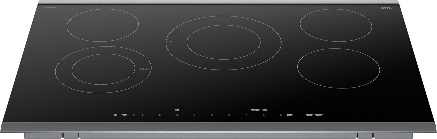 Bosch NETP069SUC Benchmark® Electric Cooktop 30'' Black, Surface Mount With Frame Netp069Suc