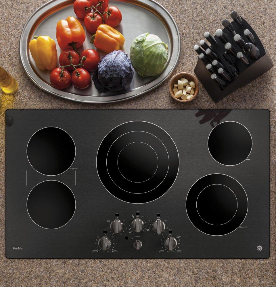 Ge Appliances PP7036BMTS Ge Profile™ 36" Built-In Knob Control Cooktop