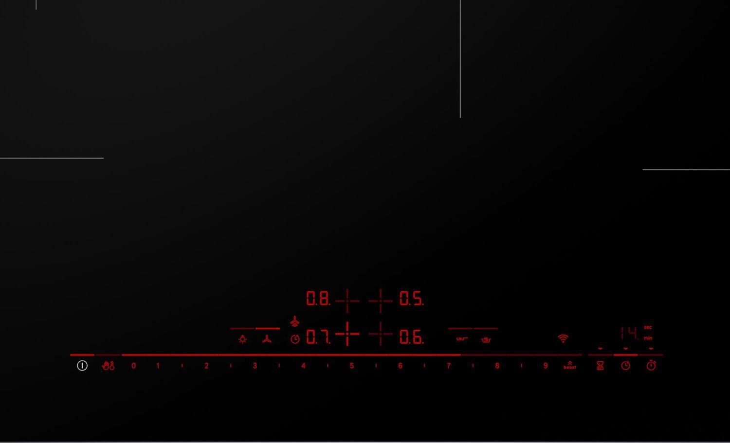 Bosch NIT8060UC 800 Series Induction Cooktop 30'' Black, Surface Mount Without Frame Nit8060Uc