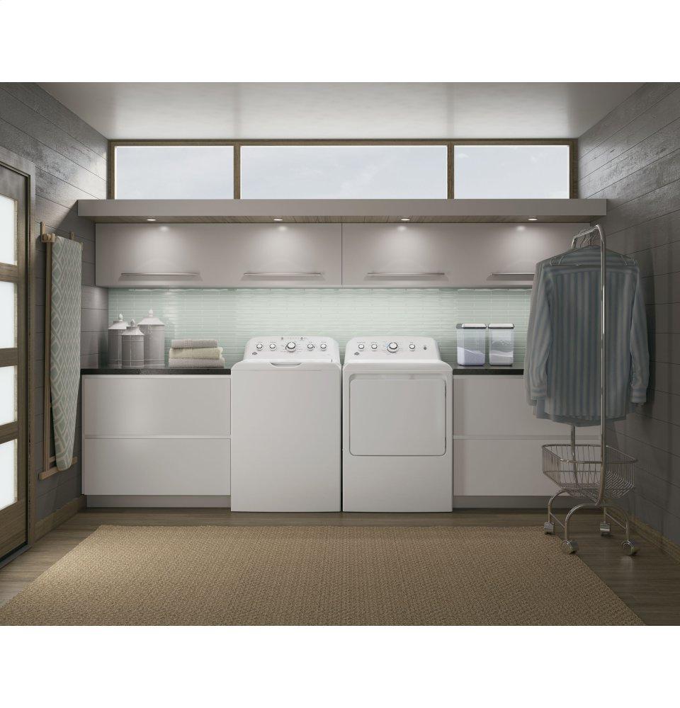 Ge Appliances GTD42GASJWW Ge® 7.2 Cu. Ft. Capacity Aluminized Alloy Drum Gas Dryer