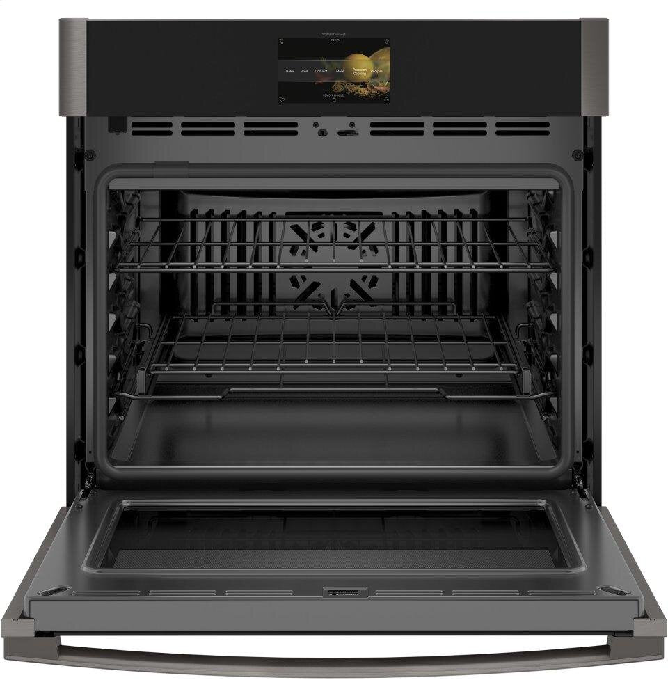 Ge Appliances PTS9000BNTS Ge Profile™ 30" Smart Built-In Convection Single Wall Oven With In-Oven Camera And No Preheat Air Fry