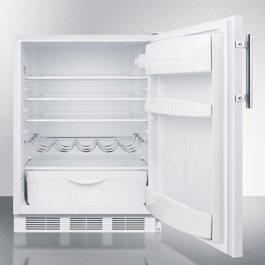 Summit FF61WBIADA 24" Wide Built-In All-Refrigerator, Ada Compliant