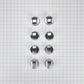 Maytag W10231704 Cooktop Burner Control Knob Kit, Stainless Steel