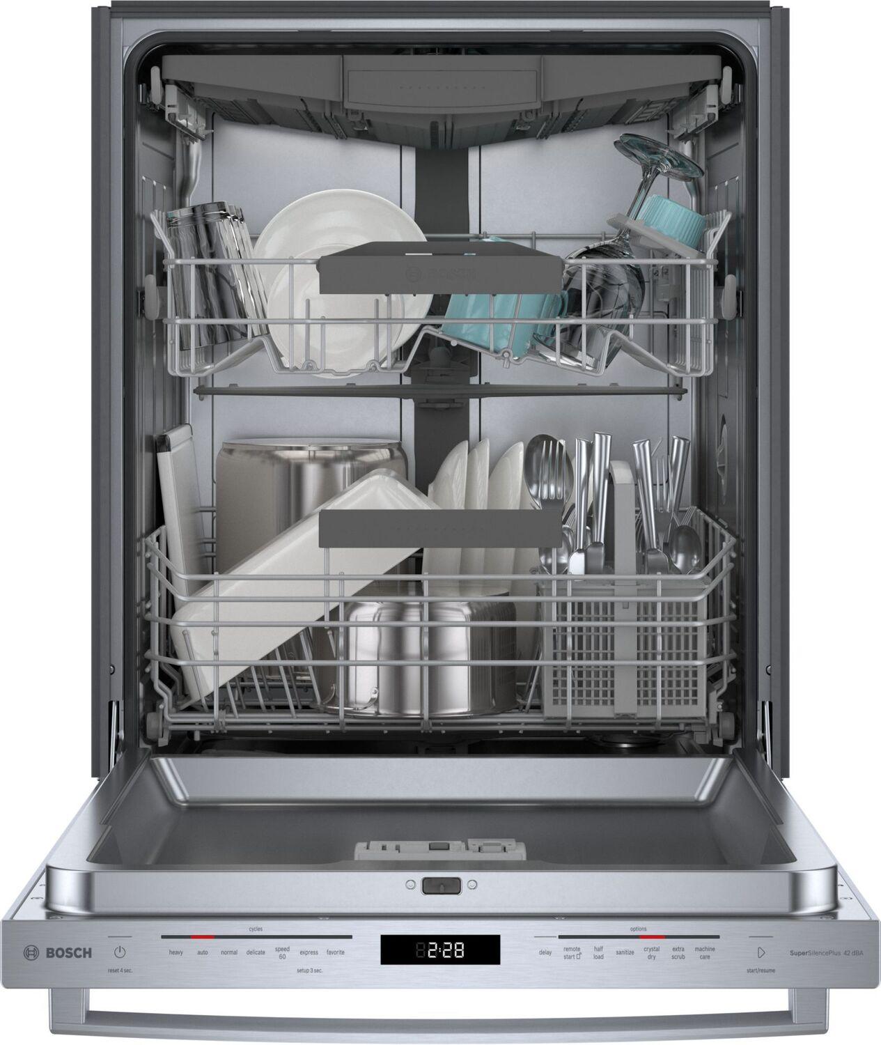 Bosch SHX78B75UC 800 Series Dishwasher 24" Stainless Steel