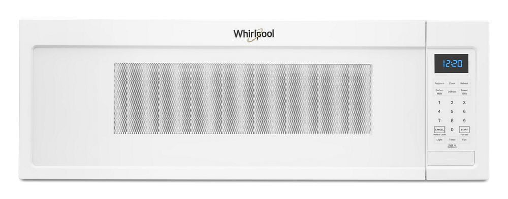 Whirlpool WML35011KW 1.1 Cu. Ft. Low Profile Microwave Hood Combination
