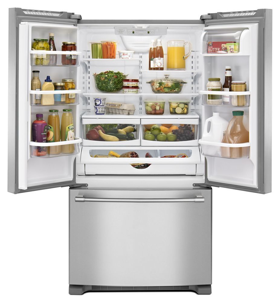 Maytag MFF2258FEZ 33-Inch Wide French Door Refrigerator - 22 Cu. Ft.