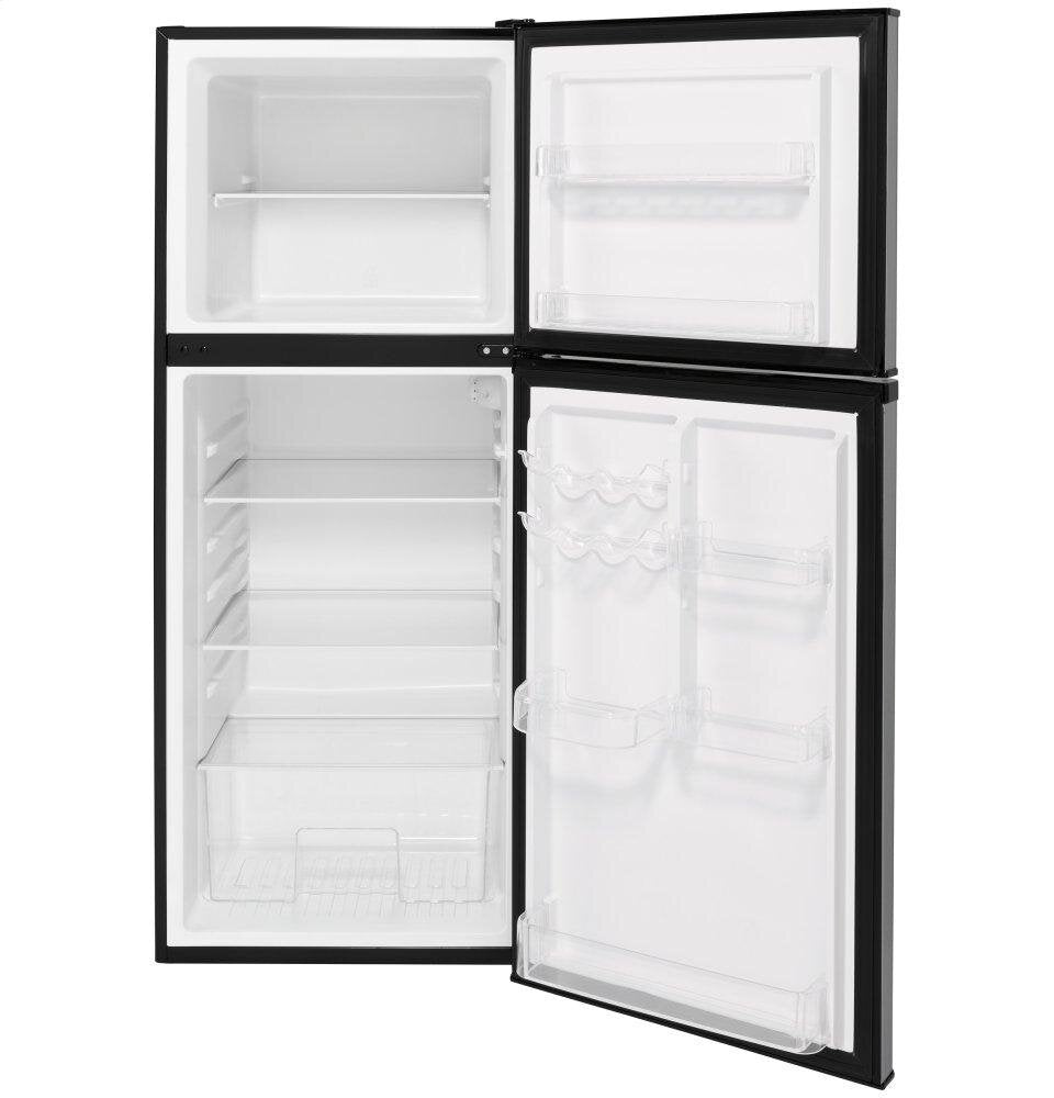 Ge Appliances GPV10FSNSB Ge® 9.8 Cu. Ft. 12 Volt Dc Power Top-Freezer Refrigerator