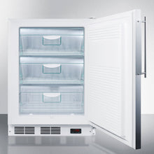 Summit VT65ML7BIFRADA Commercial Ada Compliant Built-In Medical All-Freezer With Lock, Capable Of -25 C Operation; Door Accepts Slide-In Panels