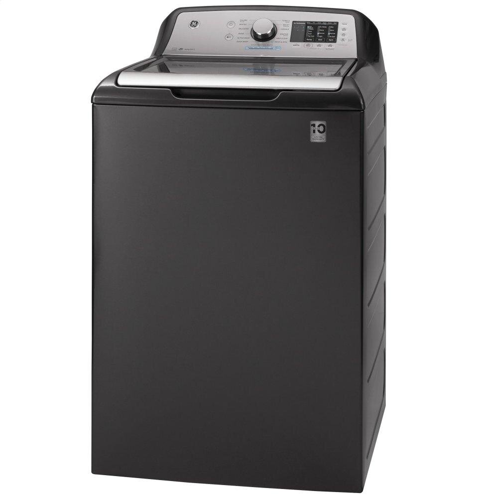 Ge Appliances GTW720BPNDG Ge® 4.8 Cu. Ft. Capacity Washer With Sanitize W/Oxi And Flexdispense&#8482;