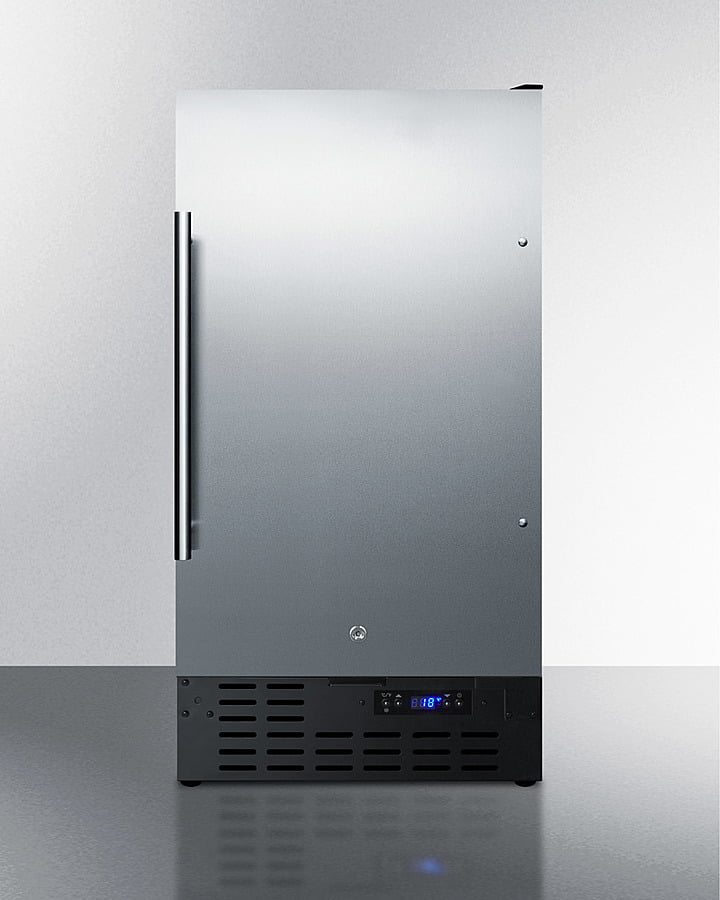 Summit BIM18SS 18" 8 Lb. Drain-Free Icemaker