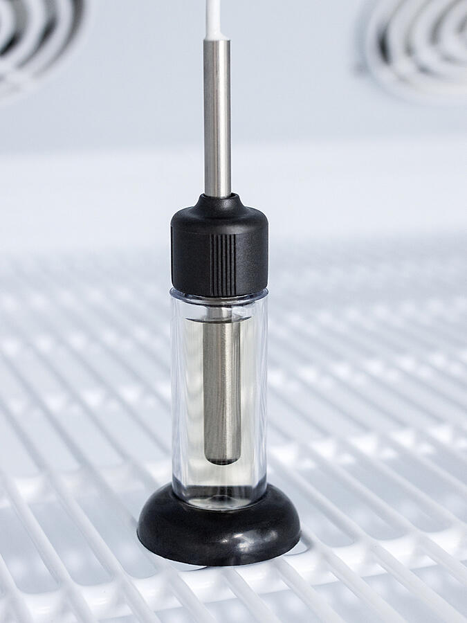 Summit ARG15PVDL2B Performance Series Pharma-Vac 15 Cu.Ft. Upright Glass Door All-Refrigerator For Vaccine Storage With Factory-Installed Data Logger, Antimicrobial Silver-Ion Handle, And Hospital Grade Cord With 'Green Dot' Plug