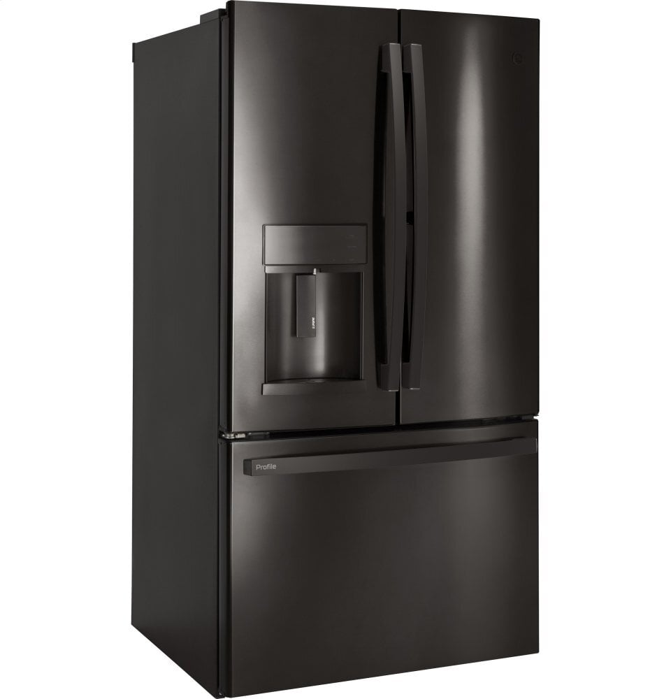 Ge Appliances PFD28KBLTS Ge Profile™ Series 27.7 Cu. Ft. French-Door Refrigerator With Door In Door And Hands-Free Autofill