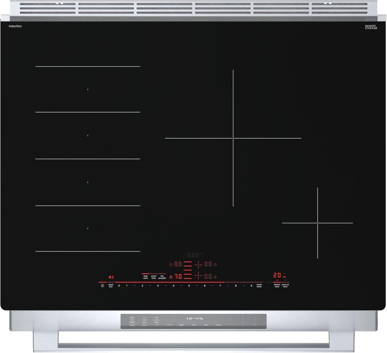 Bosch HIIP057U Benchmark® Induction Slide-In Range 30'' Stainless Steel Hiip057U
