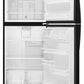 Whirlpool WRT138FZDB 30-Inch Wide Top Freezer Refrigerator - 18 Cu. Ft.