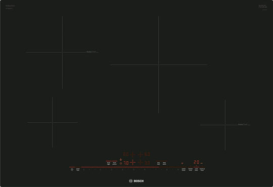 Bosch NIT8069UC 800 Series Induction Cooktop 30'' Black Nit8069Uc